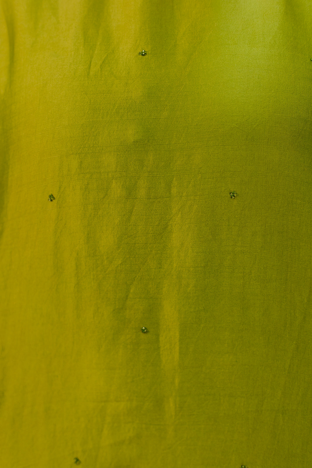 Long Cuff Lime Green Top
