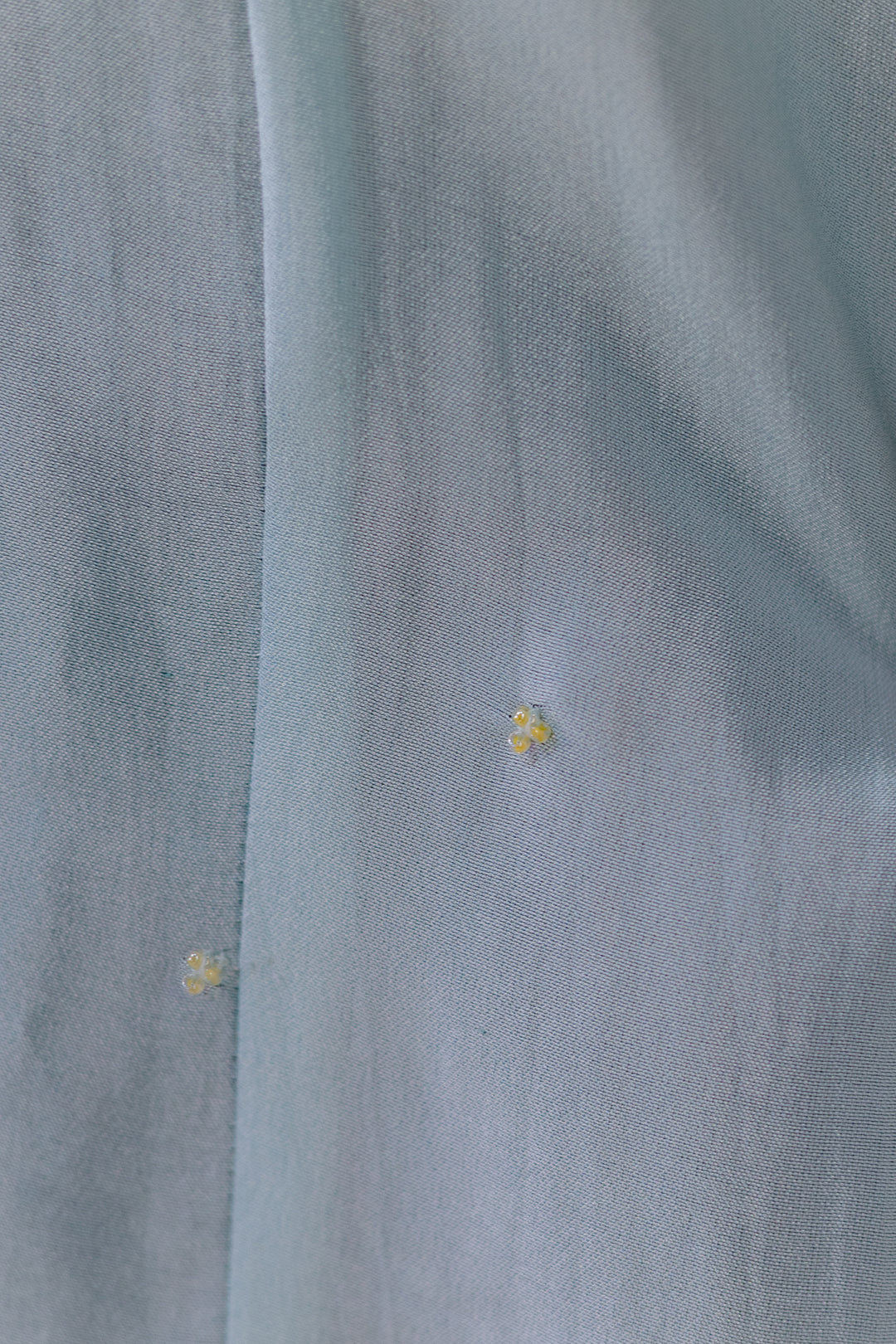 Puffy Sleeve Aqua Blue Top